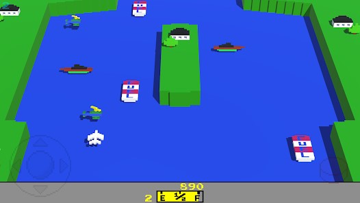 Screenshot de River Flight Retro Game